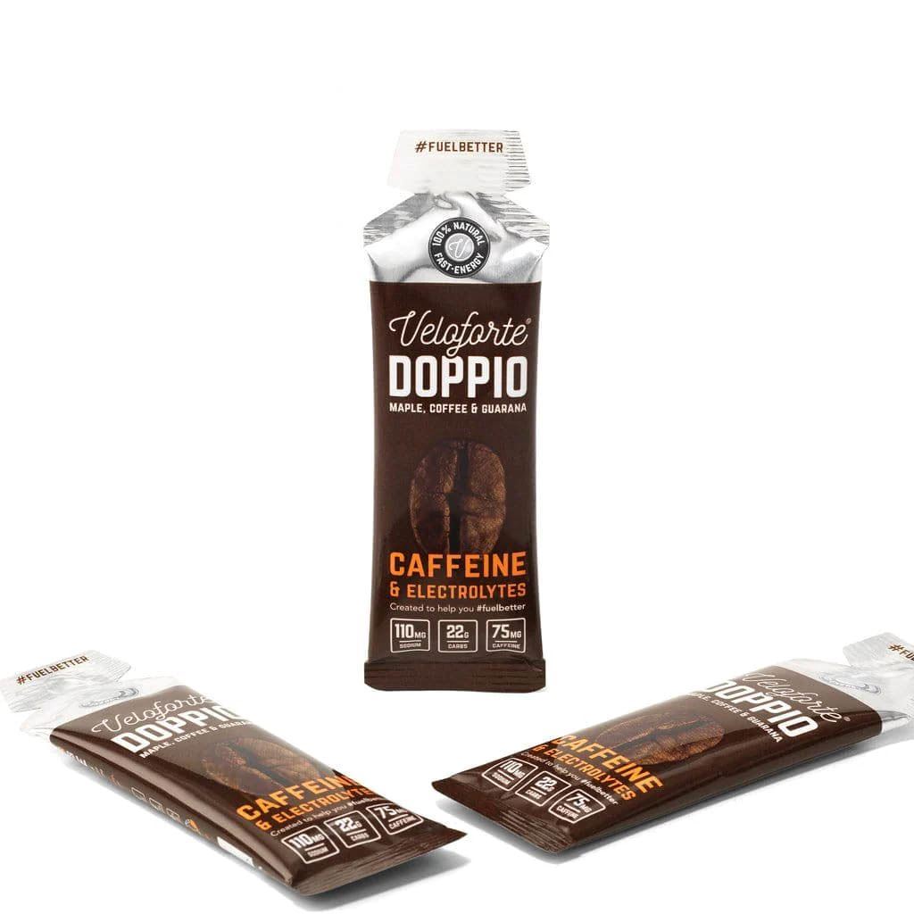 Veloforte Nectar Gels (33g) Doppio - Maple, Coffee & Guarana