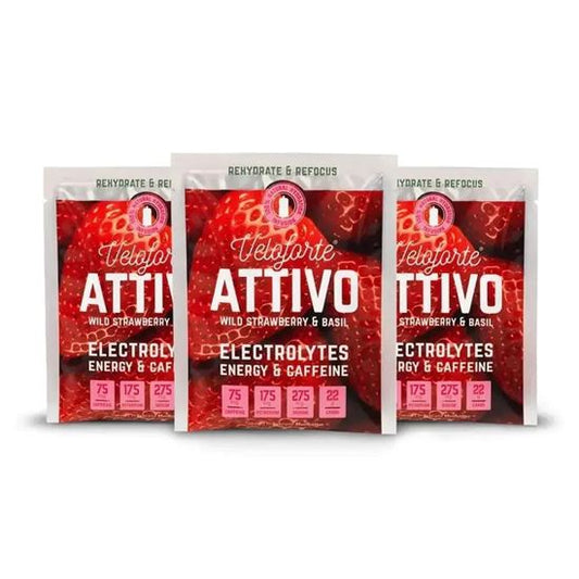 Veloforte Attivo – Natural Energy & Electrolyte Drink with Caffeine (25g serving)