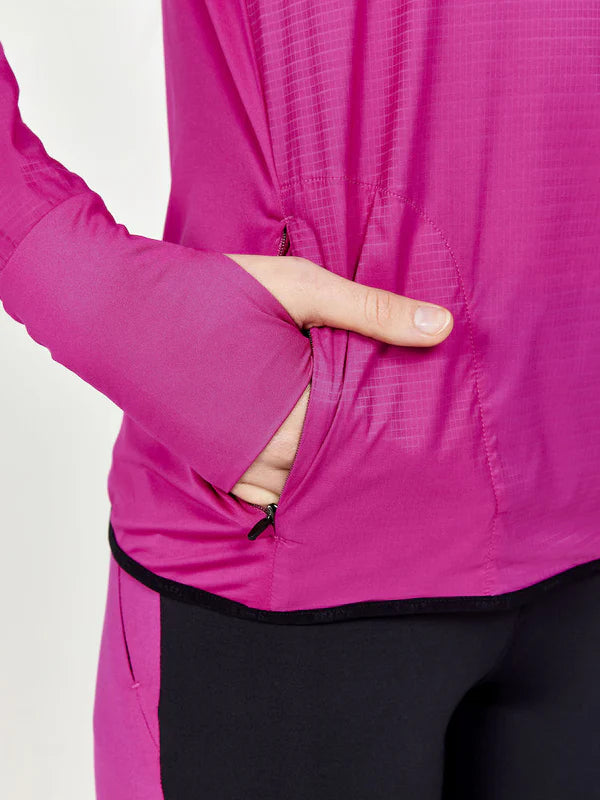 Craft PRO Hypervent LS Wind Top - Women