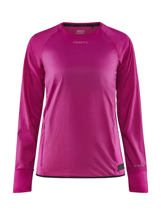 Craft PRO Hypervent LS Wind Top - Women
