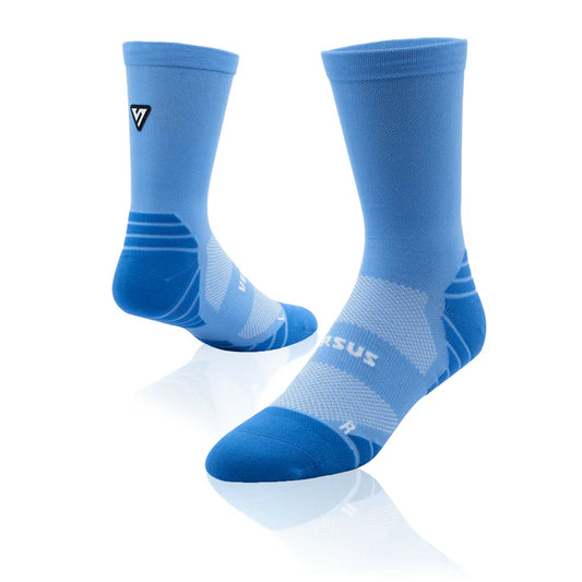Versus Classic Blue Active Crew Tab Socks