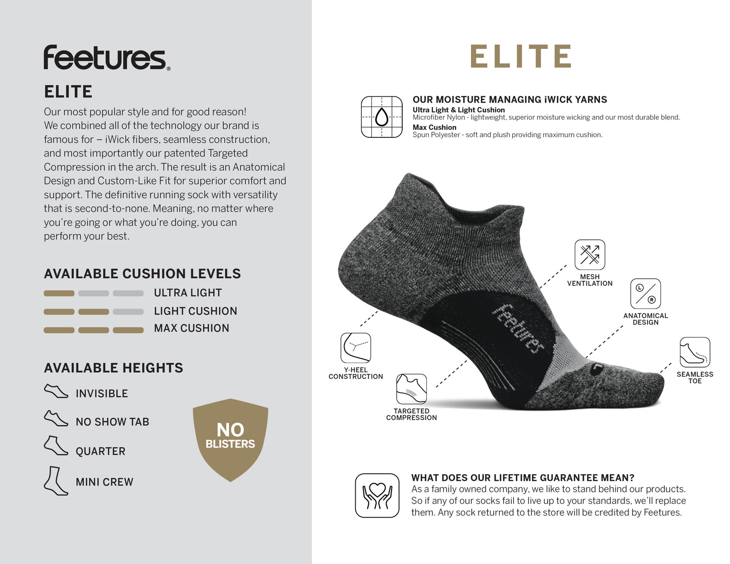 Feetures Elite Ultra Light Mini Crew - Day Track