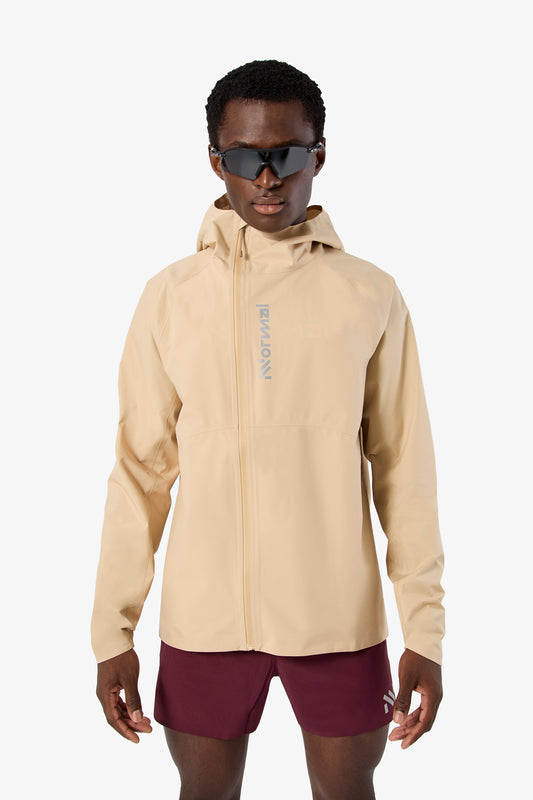 NNormal Mens Trail Rain Jacket 02 Beige