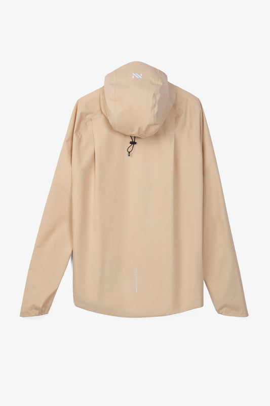 NNormal Womens Trail Rain Jacket 02 Beige