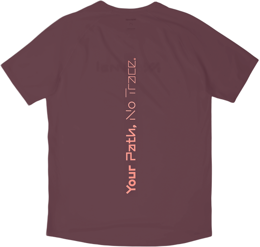 NNormal Women's Race T-shirt 02 Burgundy