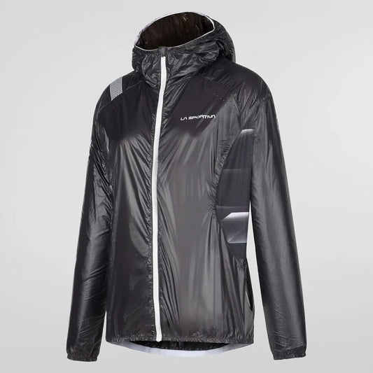La Sportiva Briza Windbreaker Jacket Womens Carbon/Black