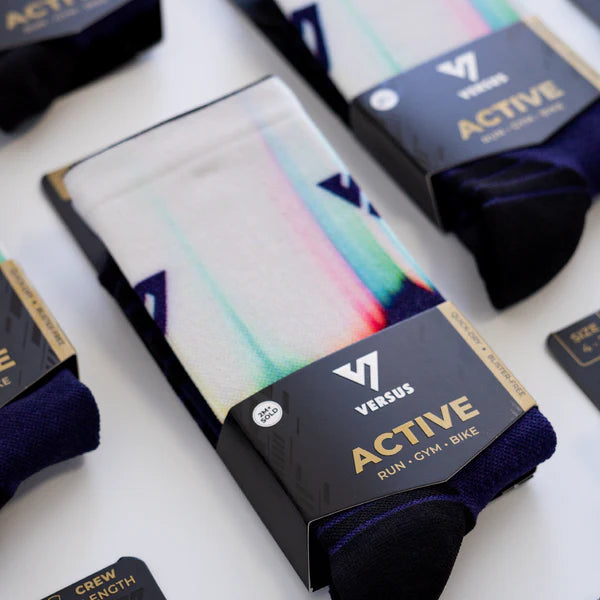Versus Liminal Colour Active Crew Socks