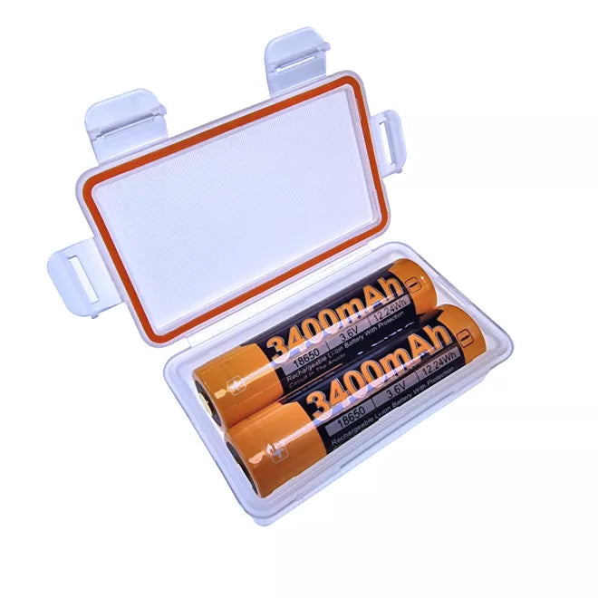 Fenix 18650 x 2 waterproof battery case