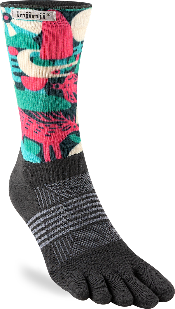 Injinji Artist designed Women's Trail Midweight Crew
