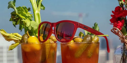 goodr Phoenix at a Bloody Mary Bar