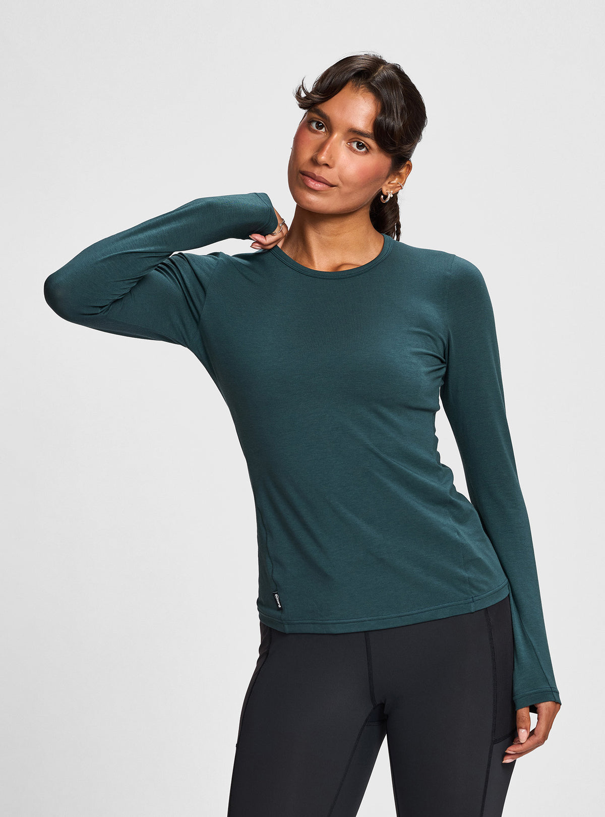 Janji W's Circa Daily Long Sleeve - Atlantis