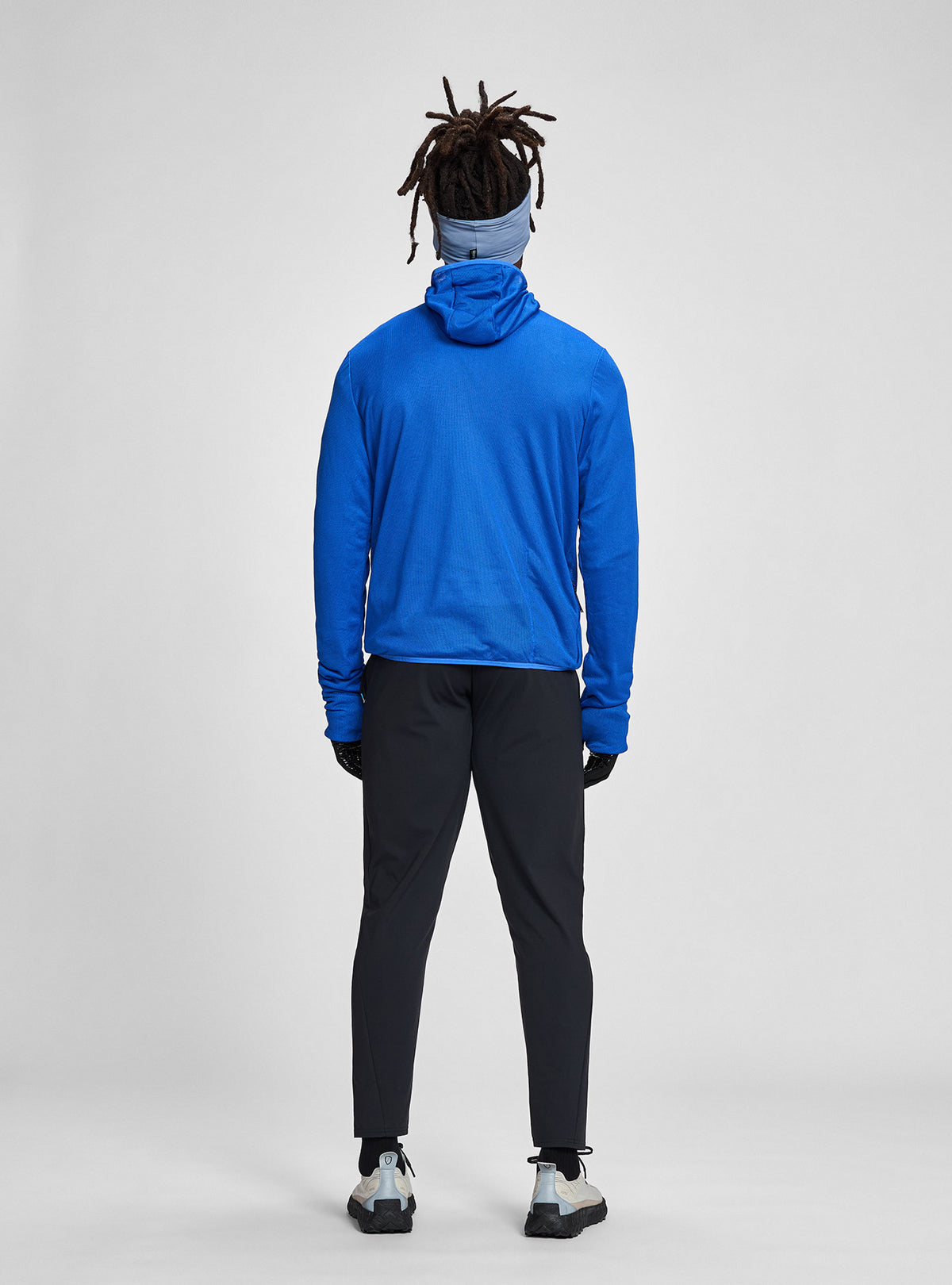Janji M's AURAS Ultrafleece Hoodie - Cobalt