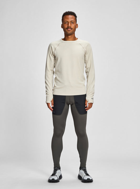 Janji M's Waffleloft Long Sleeve - Salt
