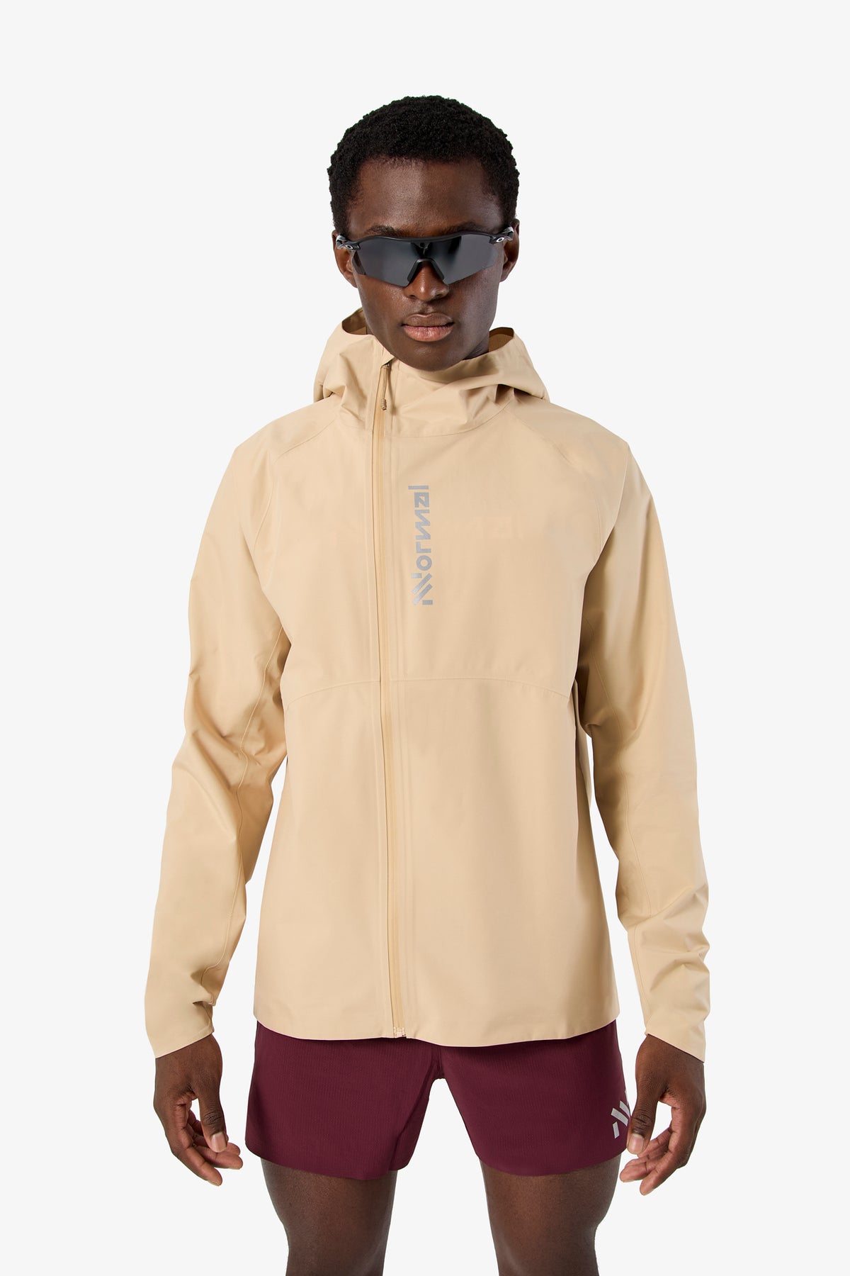 NNormal Mens Trail Rain Jacket 02 Beige