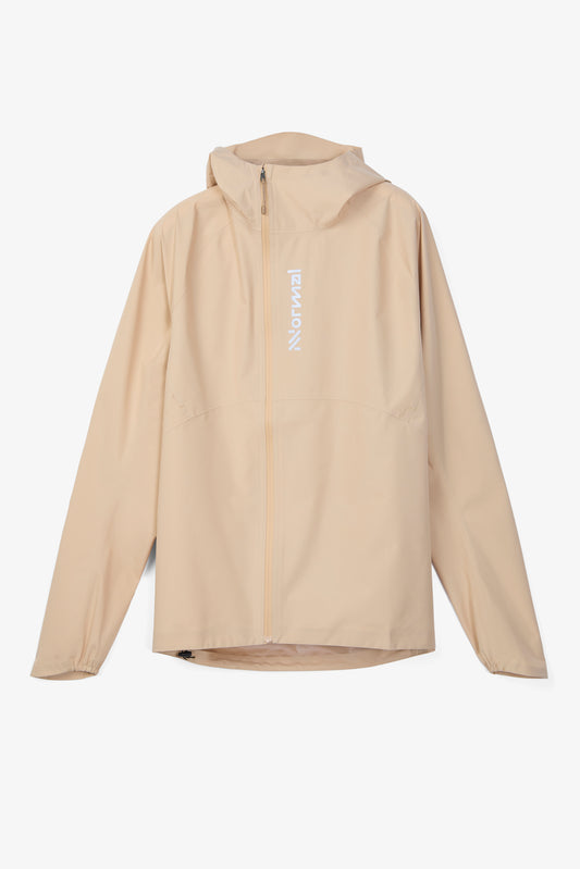 NNormal Mens Trail Rain Jacket 02 Beige