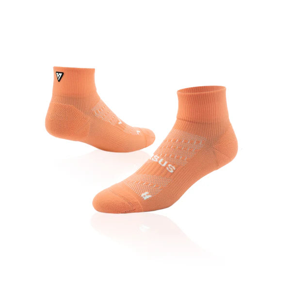 Versus Airforce Running Quarter Socks - Peach