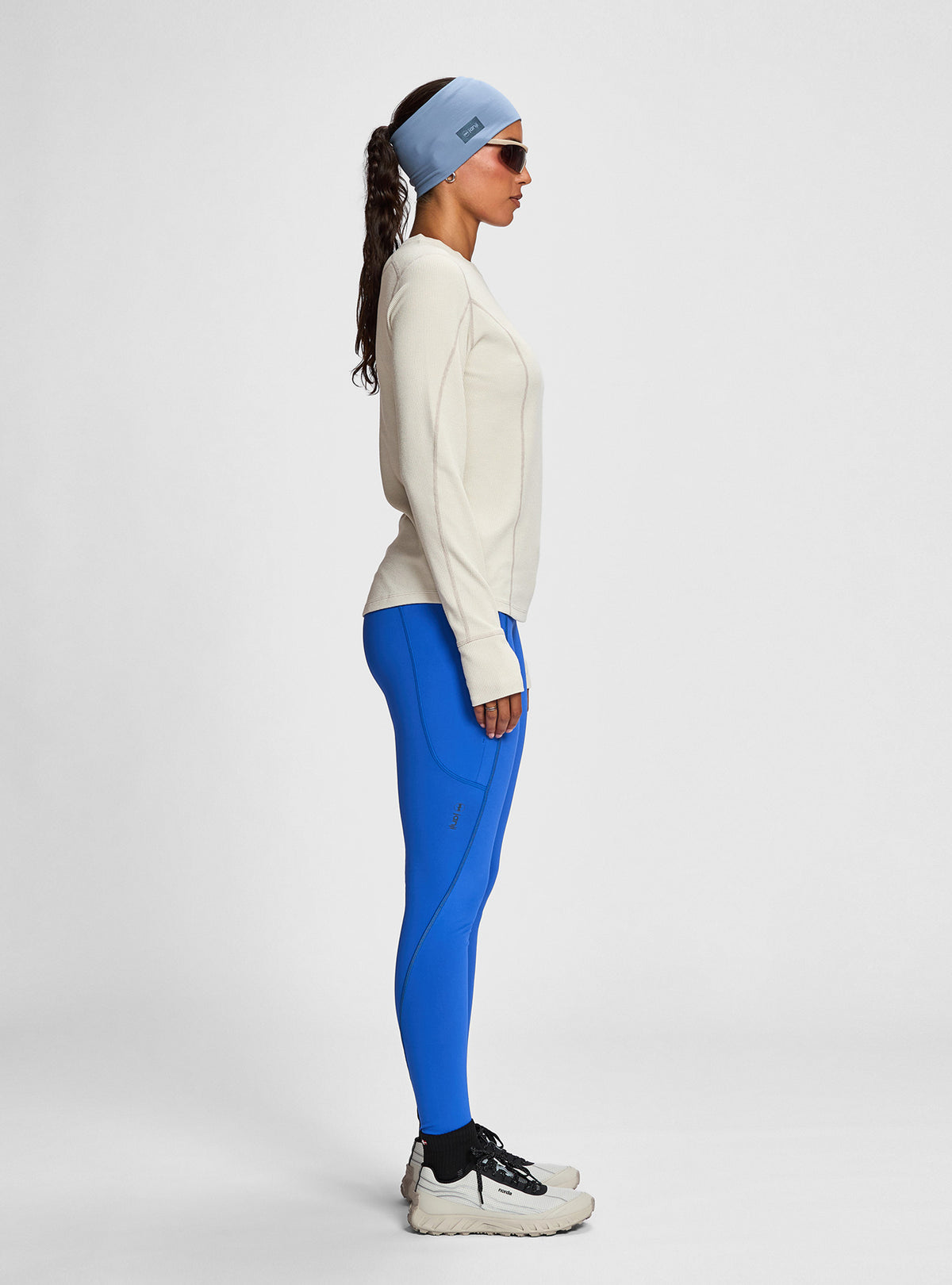 Janji W's Waffleloft Long Sleeve - Salt