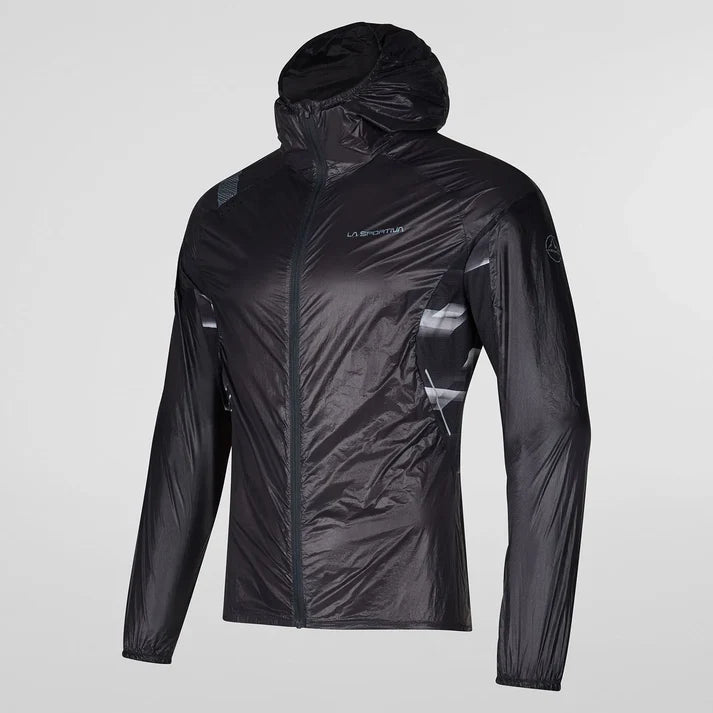 La Sportiva Blizzard Windbreaker Jacket Mens - Carbon/Black