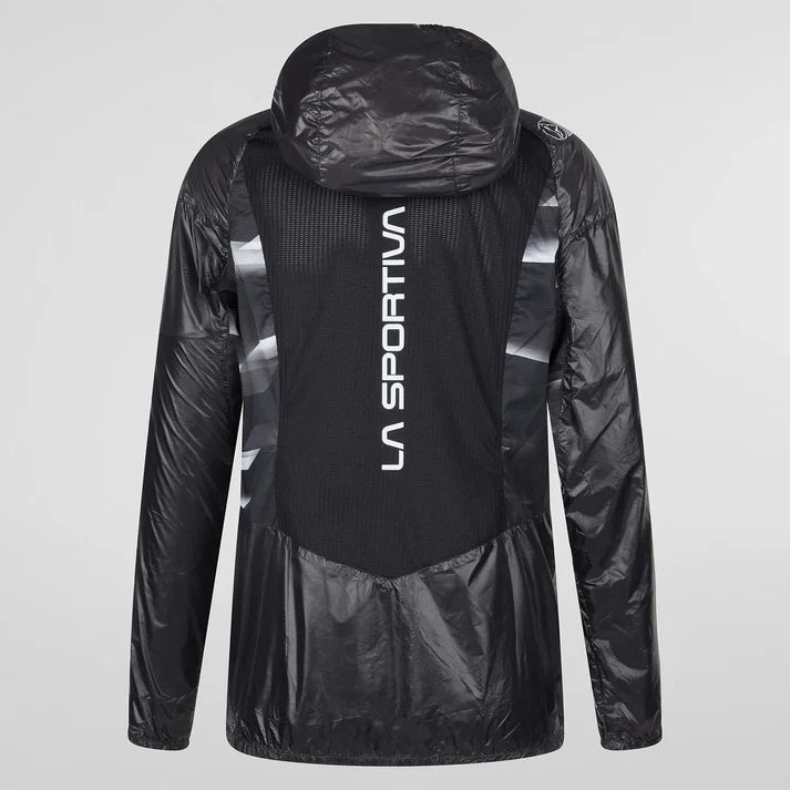 La Sportiva Briza Windbreaker Jacket Womens Carbon/Black