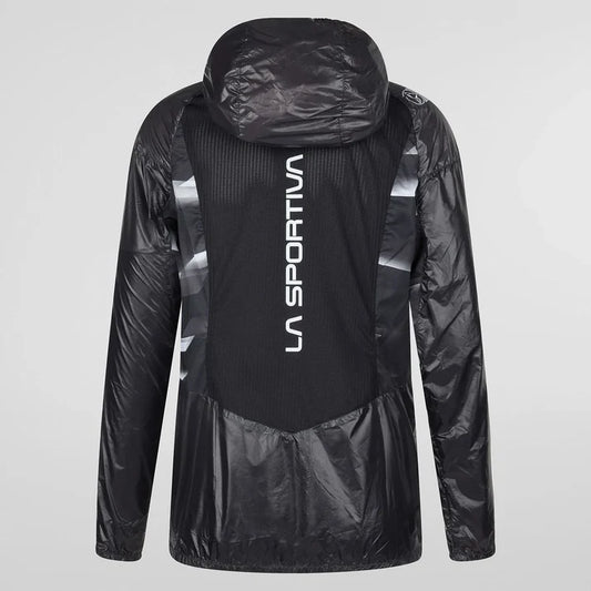 La Sportiva Briza Windbreaker Jacket Womens Carbon/Black