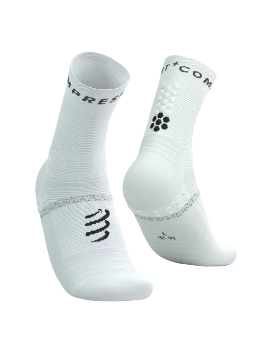 Compressport Pro Marathon Socks V2.0 - White/Black