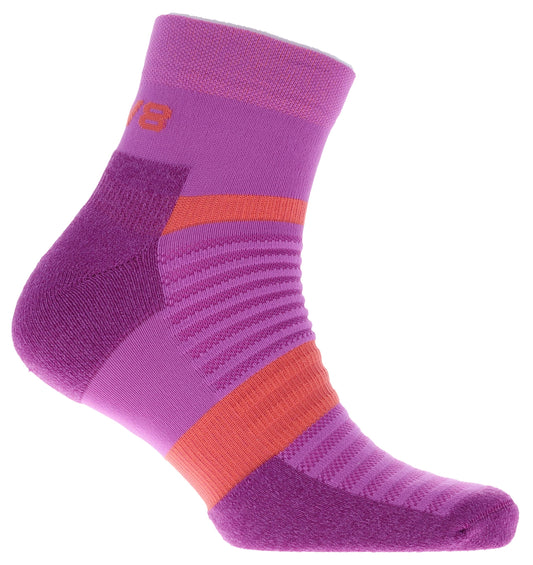 Inov8 Active Mid Sock Purple/Coral