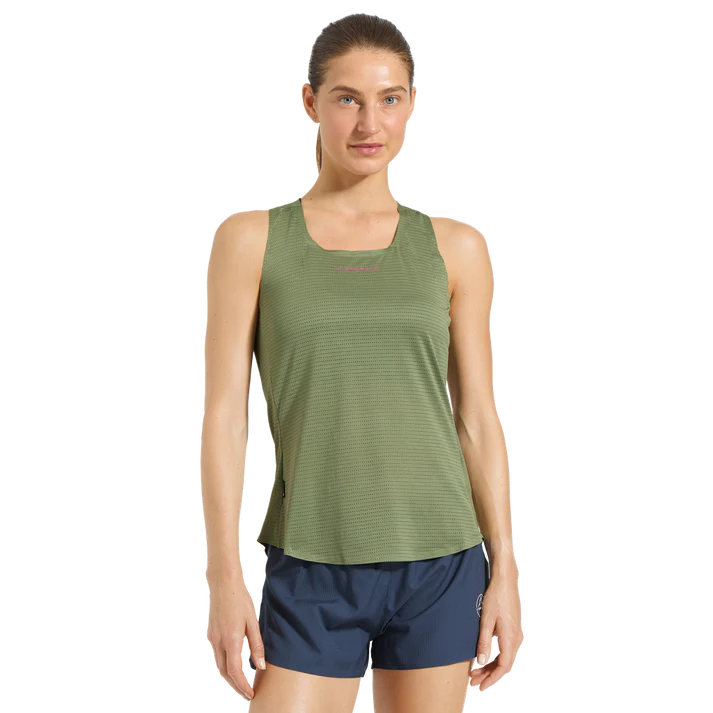 La Sportiva PURE Womens TANK CYPRESS/AZALEA