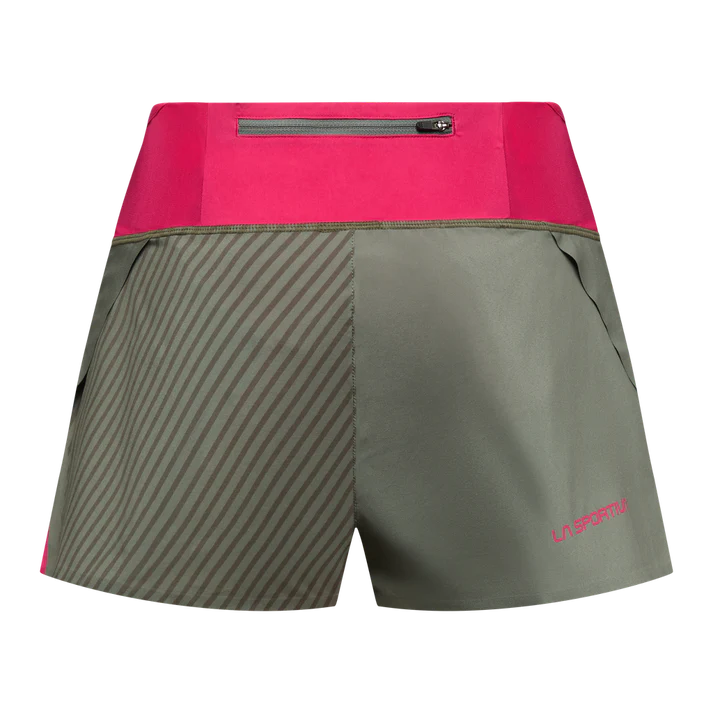 La Sportiva FLOW Womens 3" SHORT CYPRESS/AZALEA