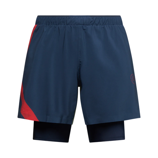 La Sportiva Mens FLOW 5" SHORT - NIGHT SKY/CYPRESS