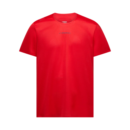 La Sportiva Mens PURE T-SHIRT - MOUNTAIN RED/NIGHT SKY